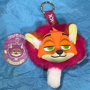 Confirmed Zootopia Character Plush Bag Charm - Ice Cream Nick